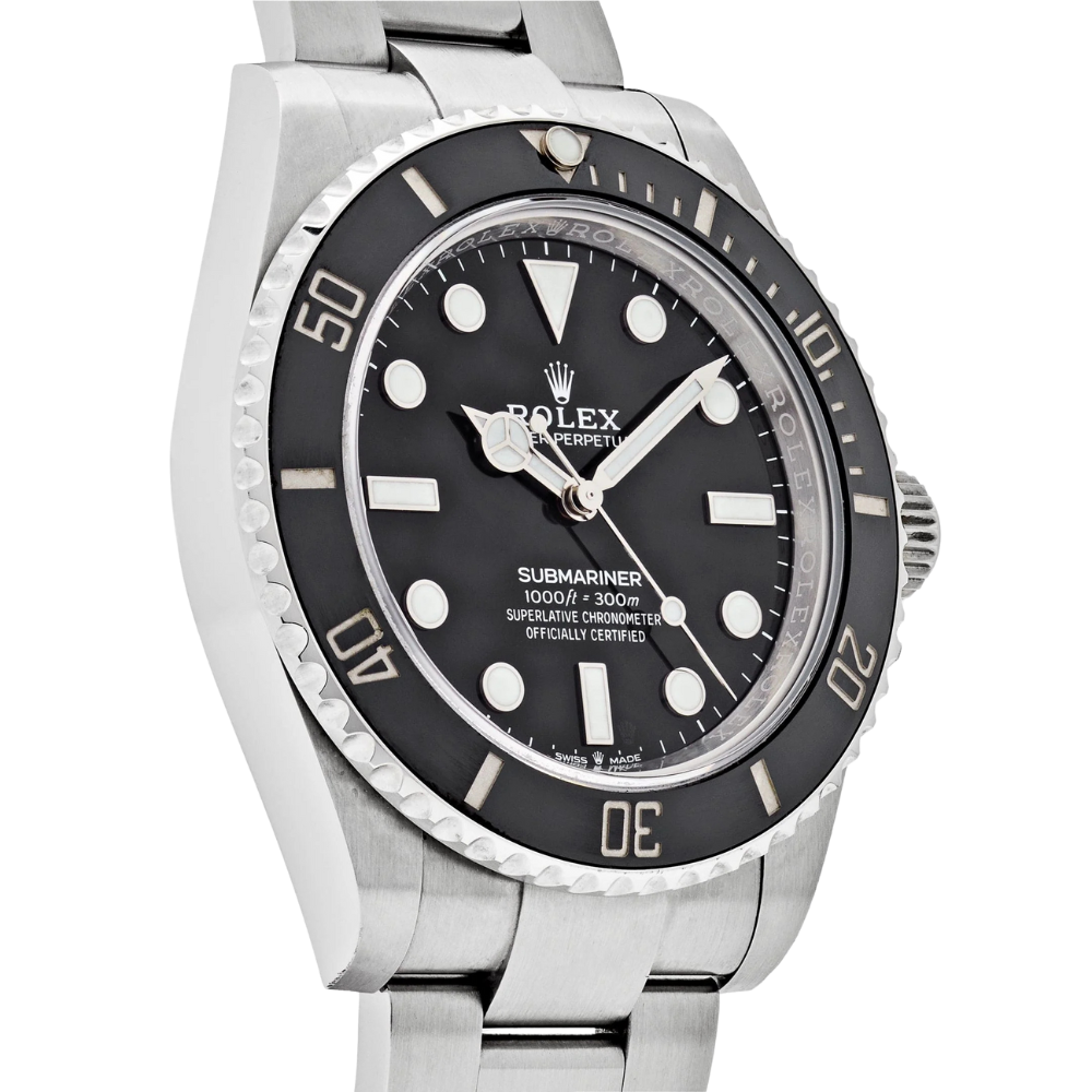 Rolex Submariner Oystersteel Ref# 124060 - Image 13
